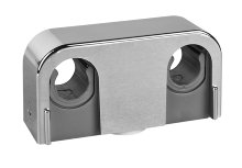 Rörklämma 8-15 mm Krom